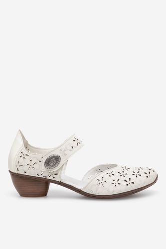 Sandali Rieker 43786-80 Bela