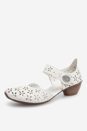 Sandali Rieker 43786-80 Bela