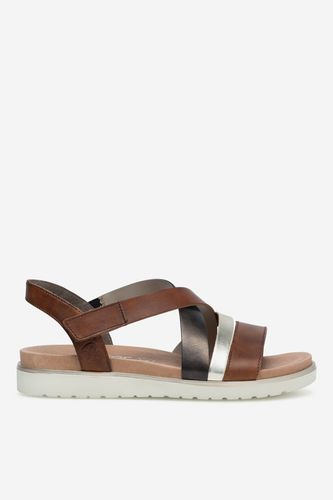 Sandály Rieker V5073-24 Hnědá