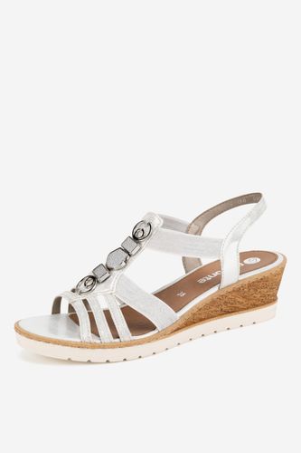 Sandály Rieker R6264-80 Bílá