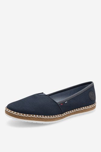 Espadrilky Rieker M2278-14 Tmavomodrá