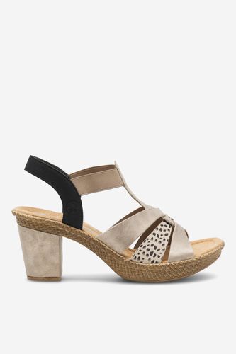 Sandali Rieker 665K3-60 Bež