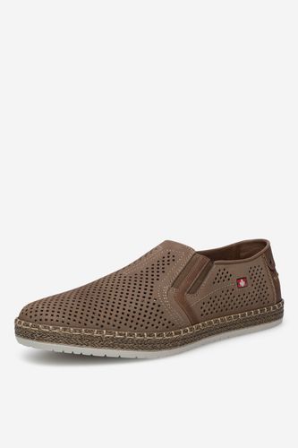 Espadrilky Rieker B5297-64 Hnědá
