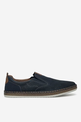 Espadrilky Rieker B5258-14 Modrá