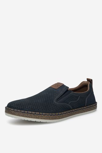 Espadrilky Rieker B5258-14 Modrá