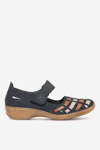 Balerinke Rieker 41369-14 Mornarsko modra
