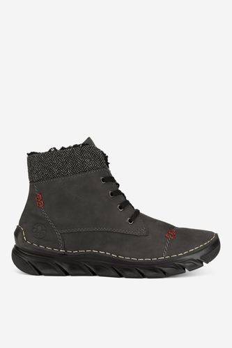 Semiš Rieker 55031-45 Temno siva