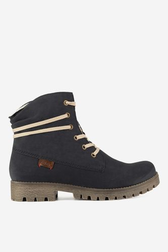 Semiš Rieker 78550-14 Mornarsko modra