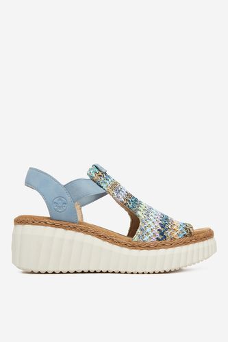 Sandali Rieker 69172-91 Modra