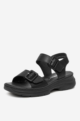 Sandály Rieker 66680-00 Černá