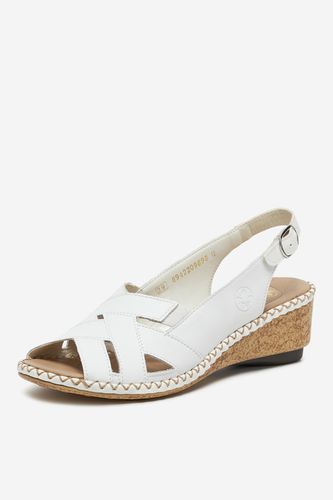 Sandali Rieker 66189-80 Bela