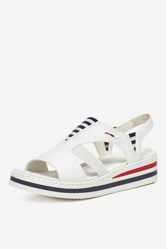 Sandali Rieker V02Y5-80 Bela