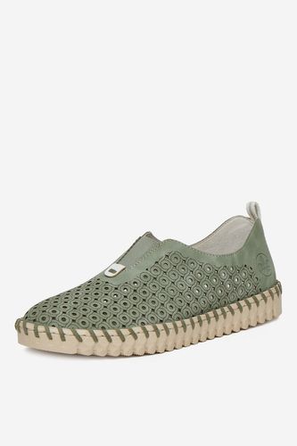 Espadrilky Rieker N1963-52 Zelená