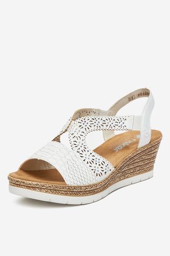 Sandali Rieker 61916-80 Bela