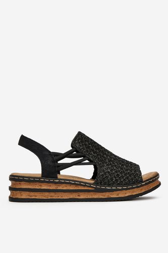Sandali Rieker 62941-00 Črna
