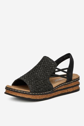 Sandali Rieker 62941-00 Črna