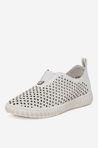 Polobotka Rieker N0965-80 Bílá