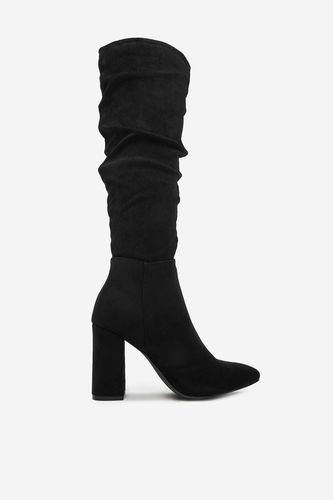 Škornji DeeZee SQ856-2-BLACK SU Črna