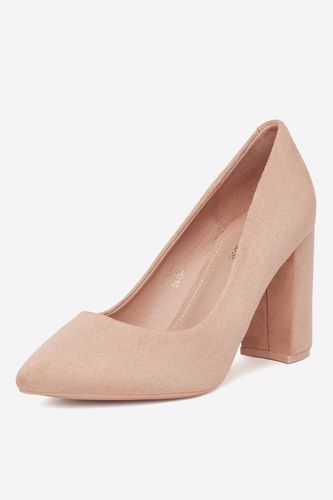 Čevlji s peto DeeZee DZ0010 LIGHT PINK SU Roza