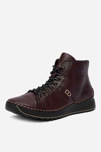 Semiš Rieker CEO-71510-30 Bordo rdeča