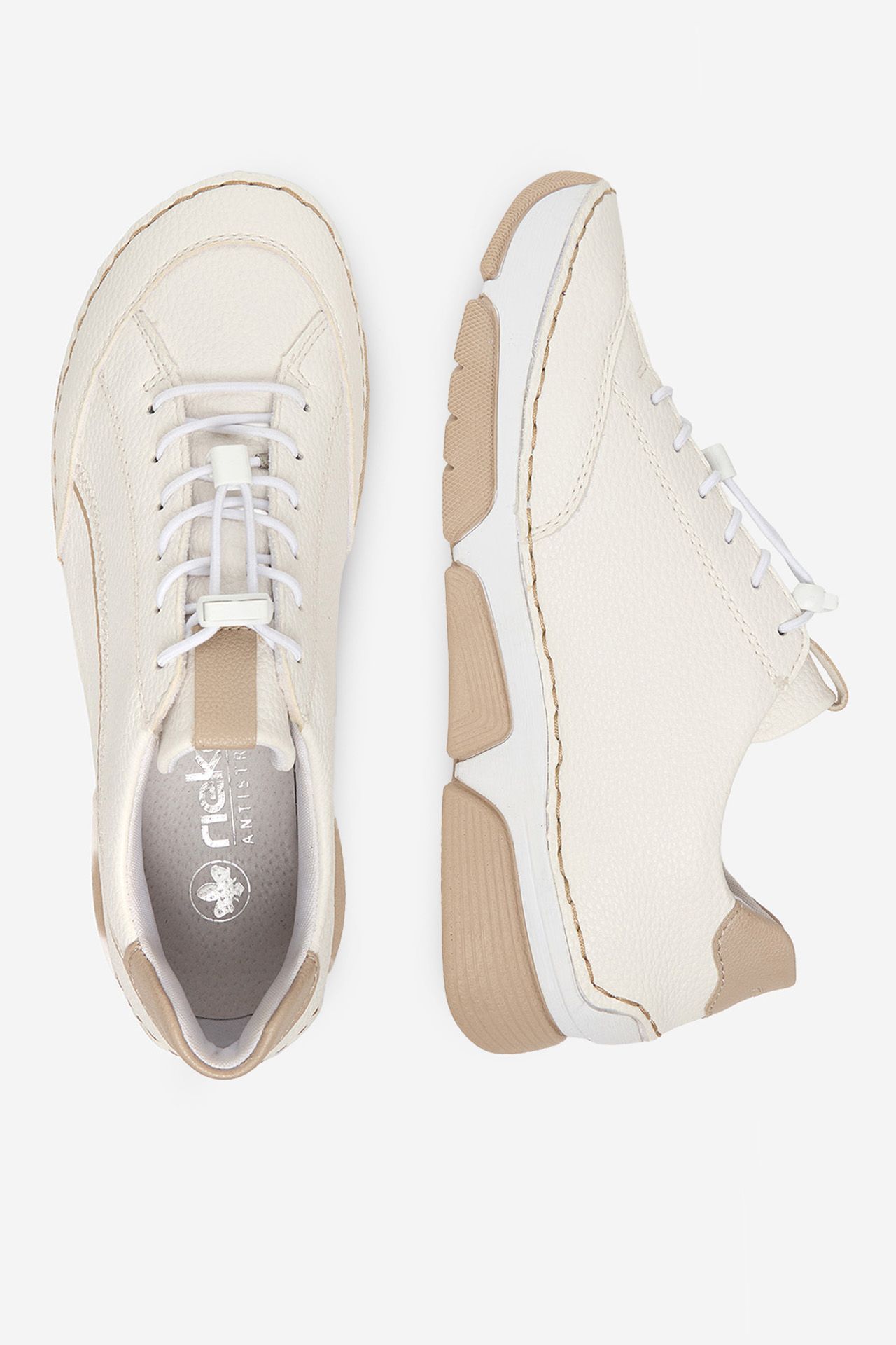 Sneakersy Krémová