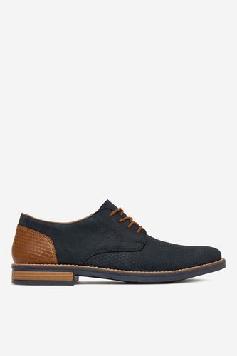 Nizki čevlji Rieker CEO-13509-14 Mornarsko modra