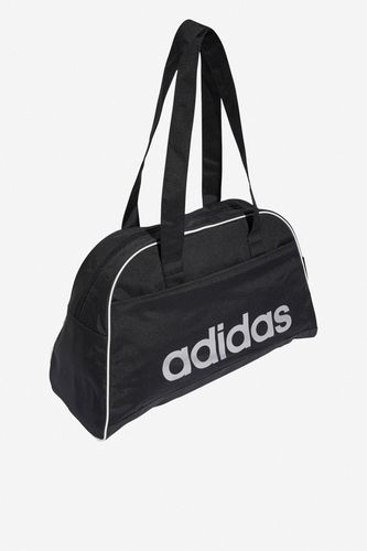 Torba sportowa widziana pod kątem z przodu, uchwyty skierowane ku górze.