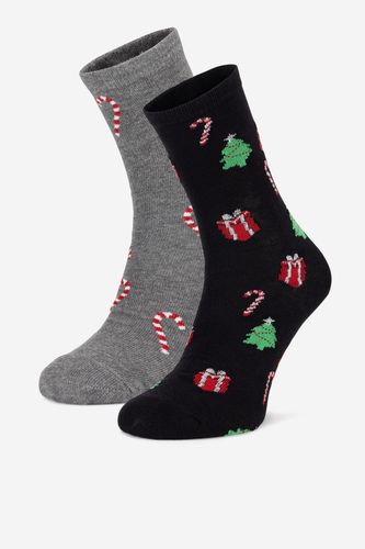 Čarape Lasocki 2MB-001-AW24 (2-PACK) Crna