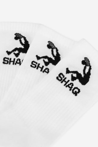 Čarape SHAQ SHQ-MB-003-AW24 (3-PACK) Bela