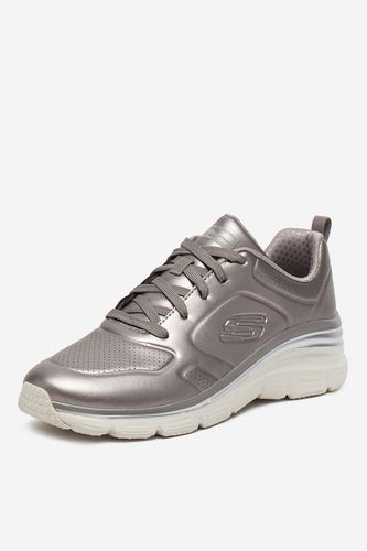 Športna obutev Skechers FASHION FIT - GLOW UP 149749 PEW Srebrna