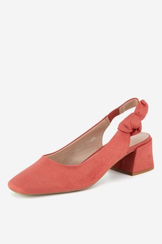 Čevlji s peto Clara Barson LH2002-2 Cardinal