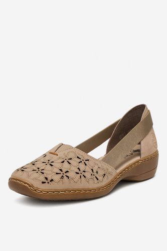 Baleríny Rieker 41356-60 Béžová