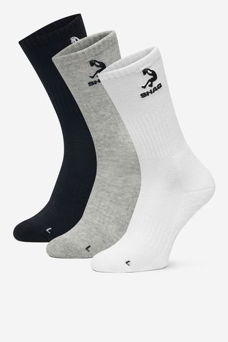 Čarape SHAQ AS_SHQ_H_001W_SS25 (3-PACK) Miks