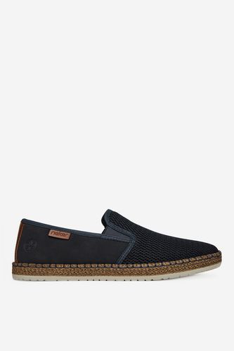Espadrilky Rieker B5265-14 Tmavomodrá