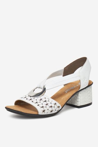 Sandali Rieker 64677-80 Bela