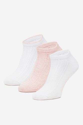 Čarape ROXY AS_ROXY_07S_SS25 (3-PACK) Bela