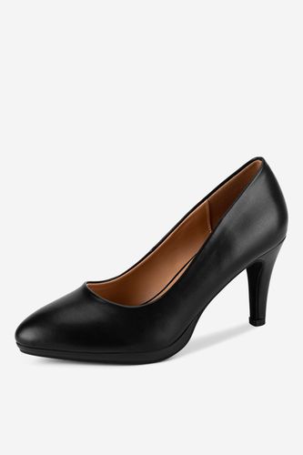 Čevlji s peto Clara Barson WSS21575-01 Črna