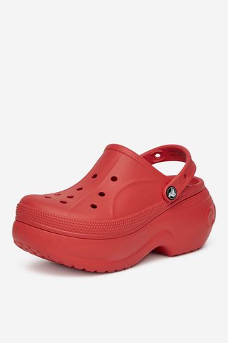Plážové pantofle Crocs BELLA CLOG 210062-8C1 Červená