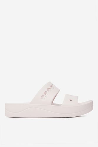 Plážové pantofle Crocs BAYA PLATFORM SANDAL 208188-6PI Světle růžová