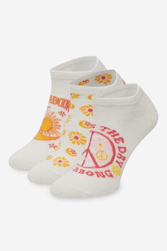Nogavice BILLABONG AS_BILLABONG_04S_SS25 (3-PACK) Bela