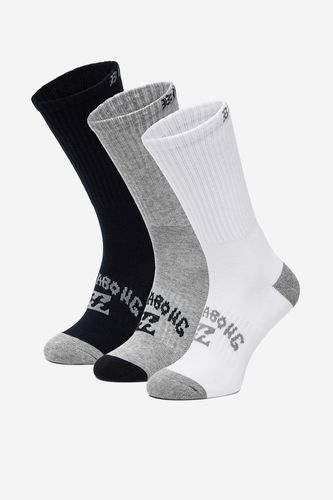 Nogavice BILLABONG AS_BILLABONG_01W_SS25 (3-PACK) Siva