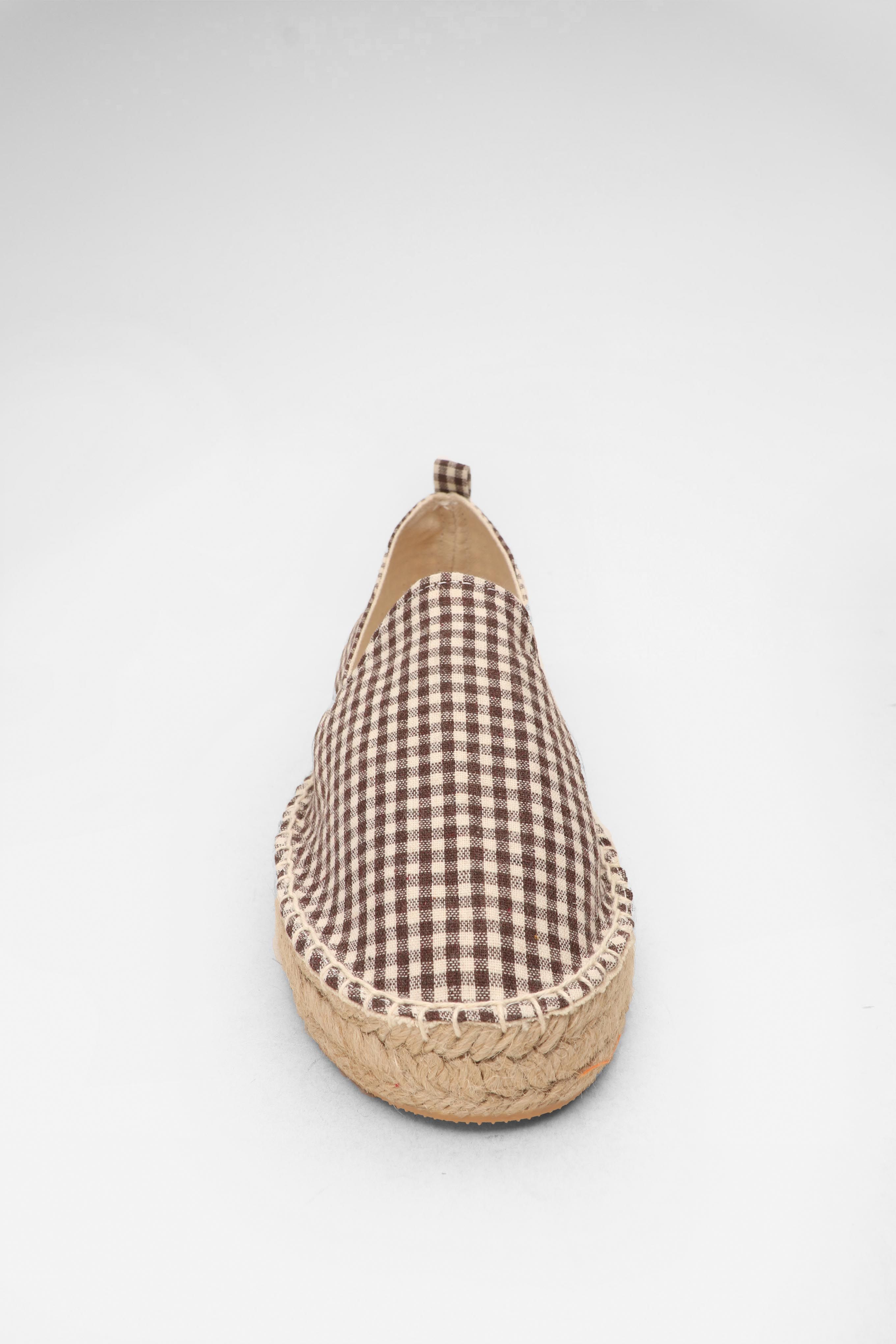 Espadrilky HNĚDÁ