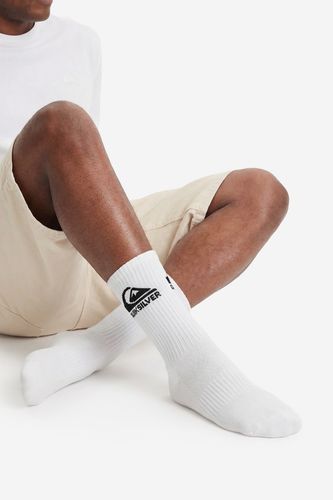 Čarape QUIKSILVER AS_QUIKSILVER_101W_SS25 (3-PACK) Bela