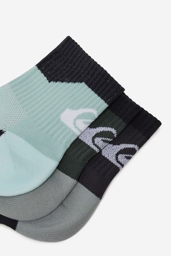 Čarape QUIKSILVER AS_QUIKSILVER_103Z_SS25 (3-PACK) Zelena