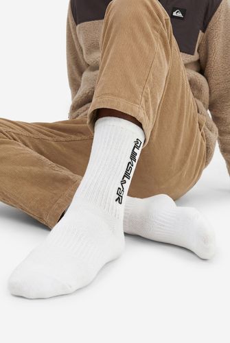 Čarape QUIKSILVER AS_QUIKSILVER_100W_SS25 (3-PACK) Bela