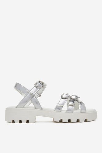 Sandály JUICY COUTURE CS6278-06 Stříbrná