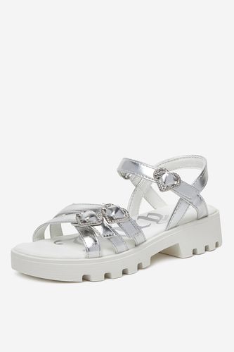 Sandály JUICY COUTURE CS6278-06 Stříbrná