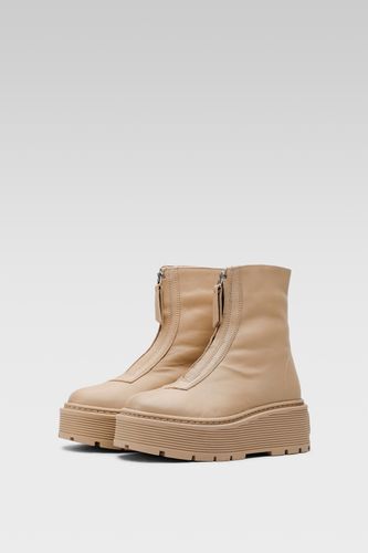 Gležnjarji Badura 222FW181 Bež
