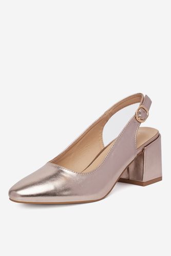 Čevlji s peto Clara Barson WS23070-01 Zlata