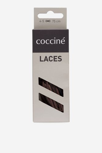 Vezalke Coccine SZNUROWADŁA 75 CM F2 WOSKOWANE V.AZ Čokoladno rjava